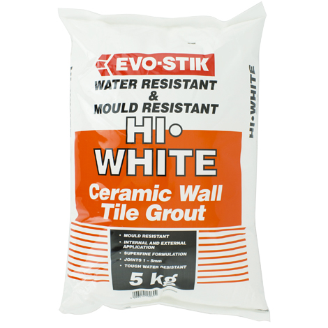 Hi White Ceramic Wall Tile Grout