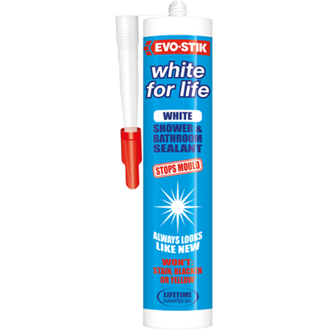 White/Clear Shower & Bathroom Sealant