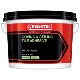 Coving & ceiling tile adhesive